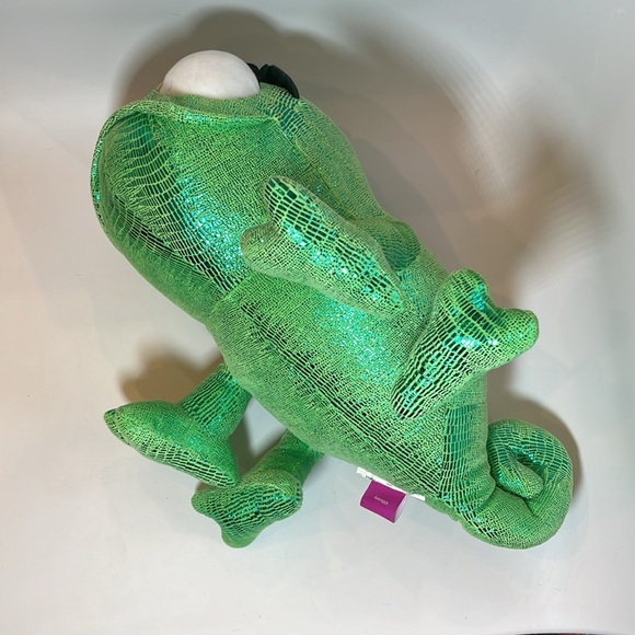 Pascal Disney Tangled Chameleon Large 18” Metallic Green Plush Stuffed Animal - Picture 6 of 8